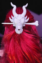Bone Dragon Skull Hair Pin - 3D Printed