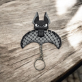 Bat Fidget Keychain - 3D Printed Flexi Pet
