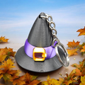 Witch Hat Fidget Clicker Keychain - 3D Printed