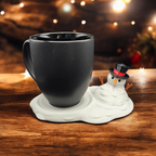 Melting Snowman Coaster - 3D Printed