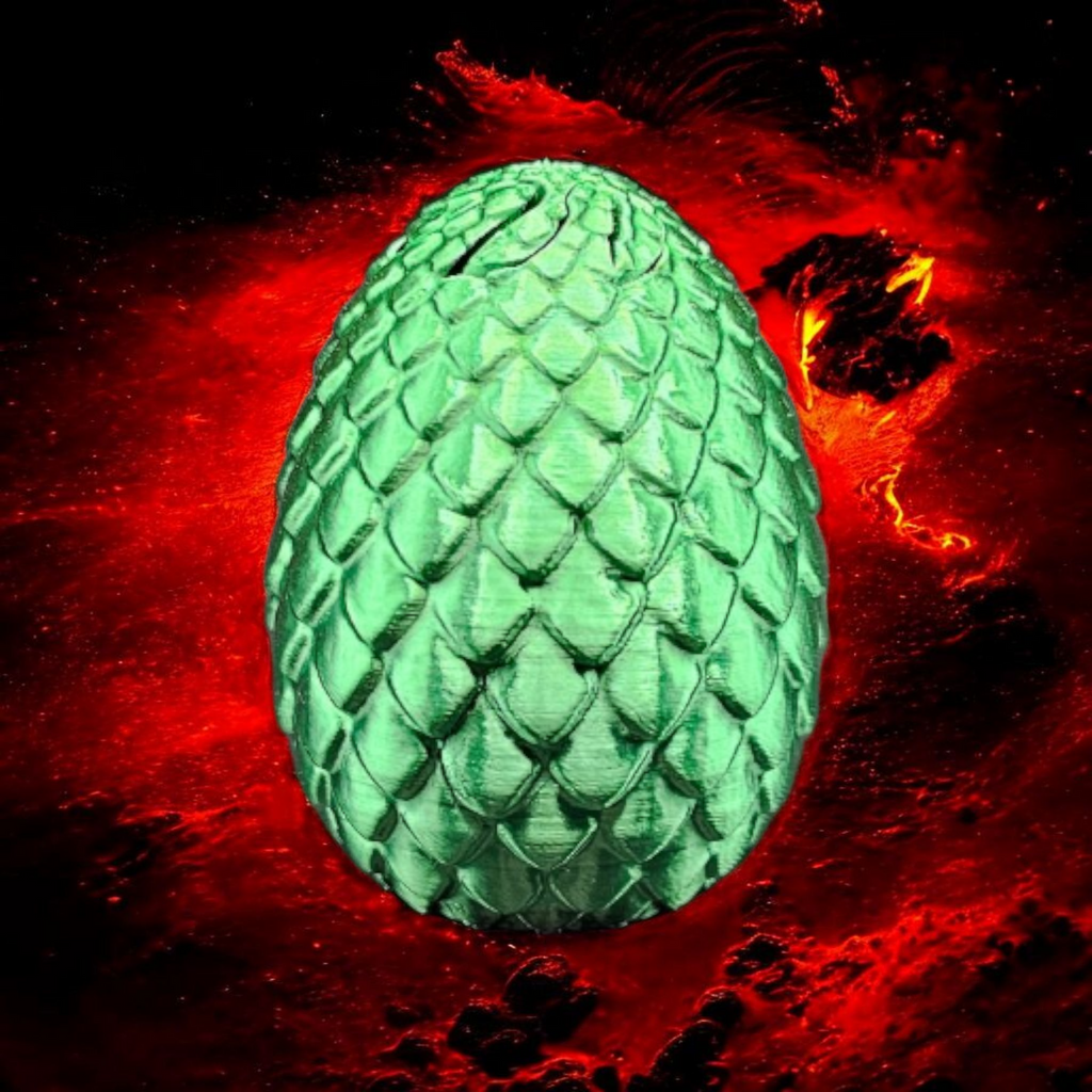 3D Printed Dragon Egg Fidget Toy – Removable Core Fidget