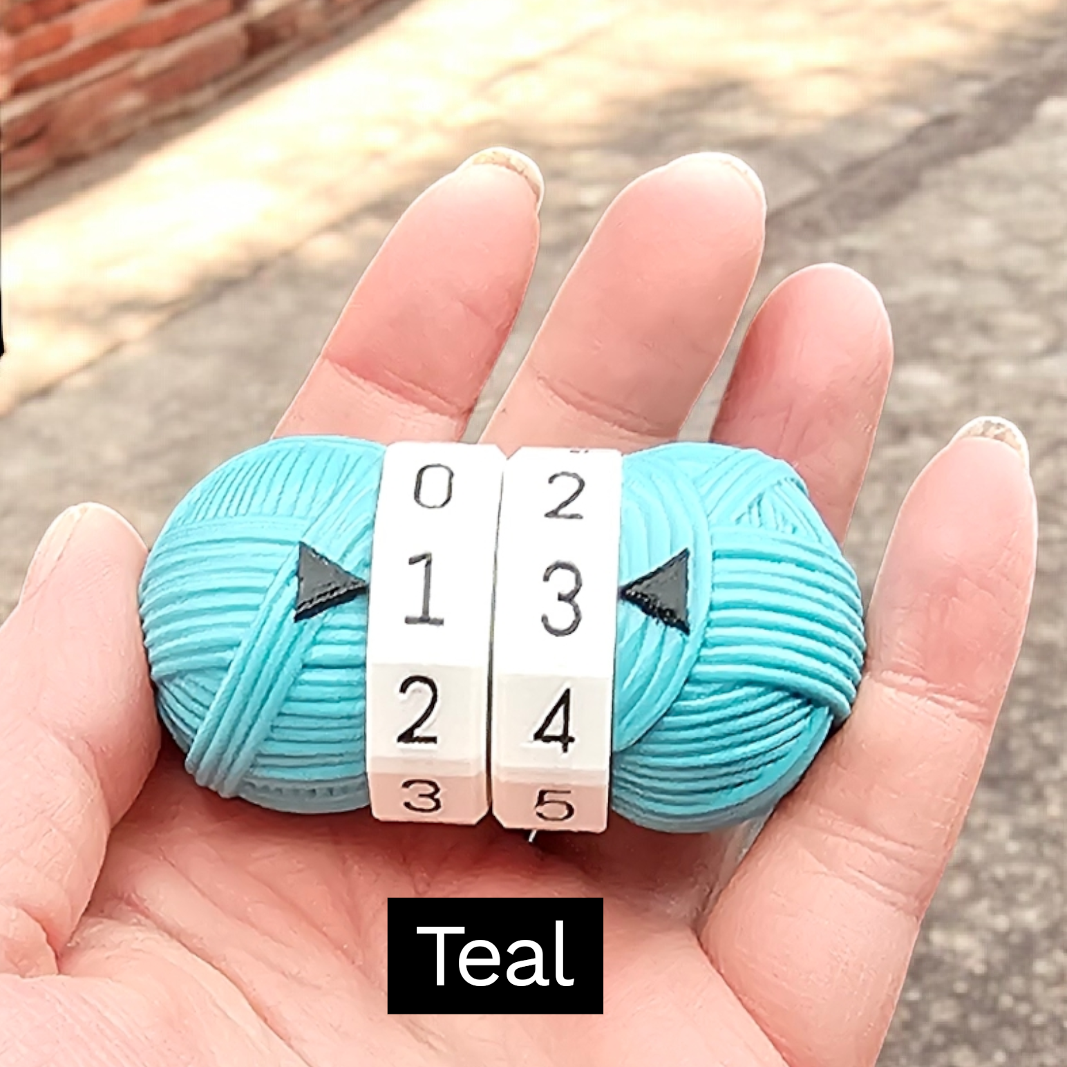 Yarn Ball Stitch Tracker- Crochet Knitting Counter, PETG, 3D Printed