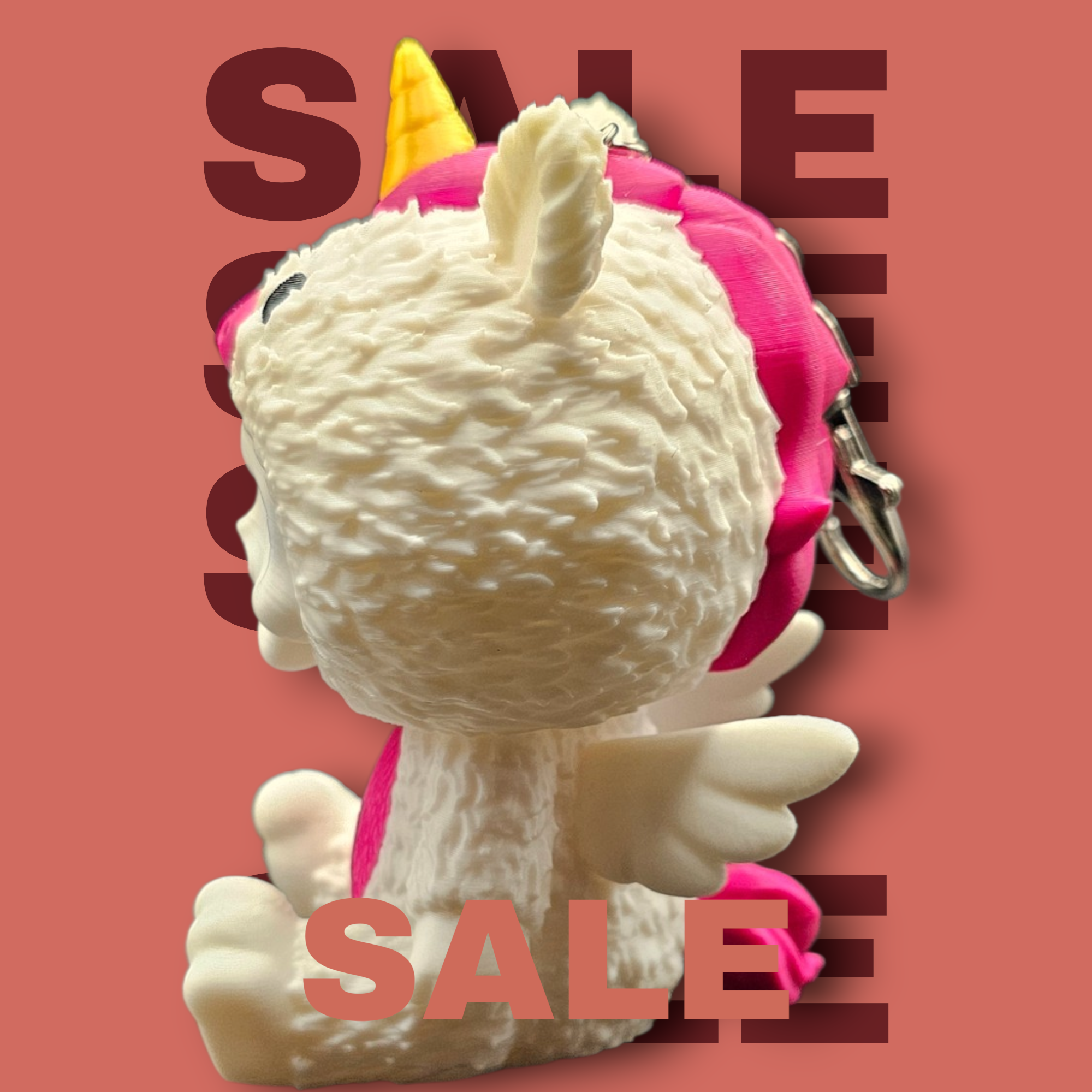 Skeleton in Unicorn Pajamas/Halloween Costume, Unna the Skubbie - 3D Printed