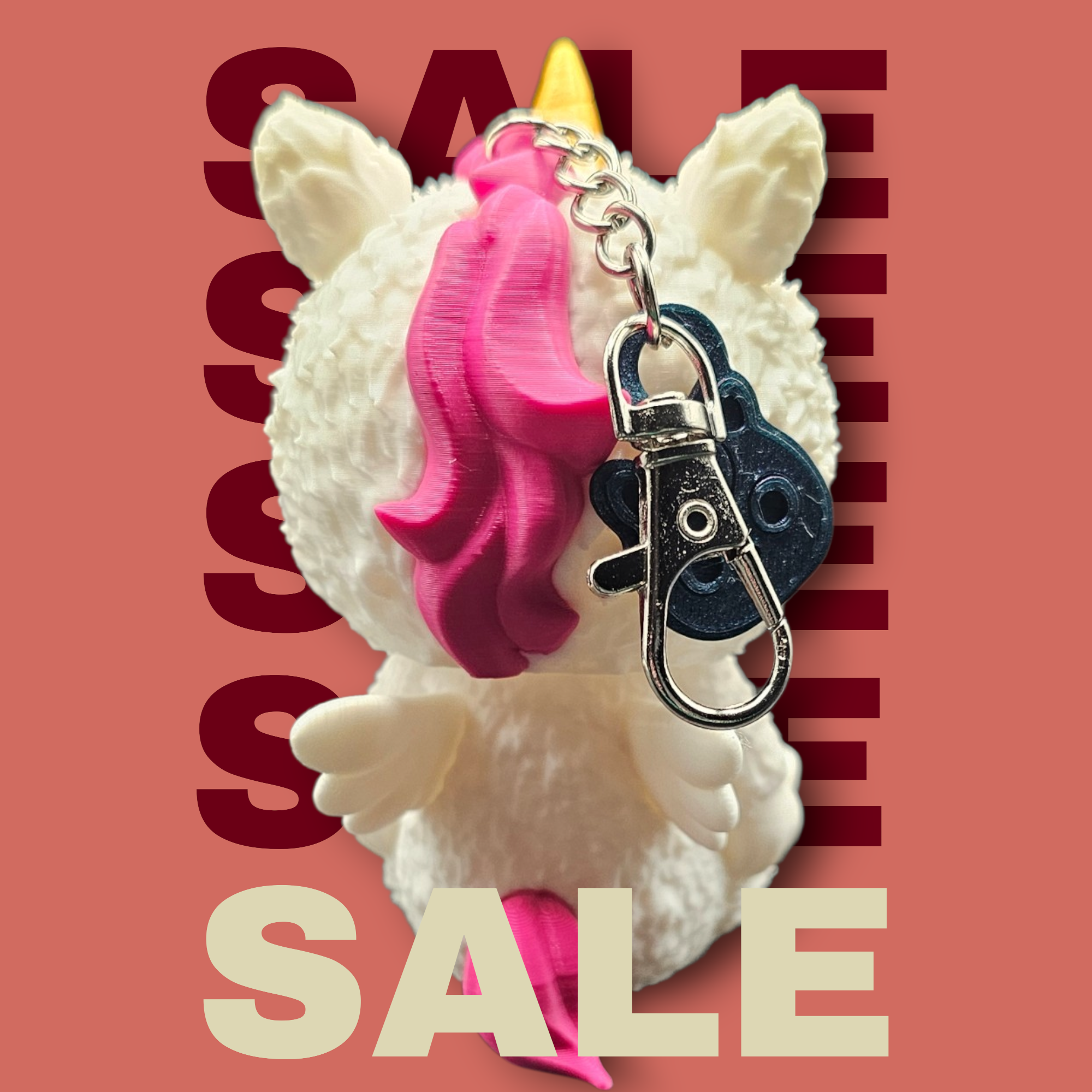 Skeleton in Unicorn Pajamas/Halloween Costume, Unna the Skubbie - 3D Printed