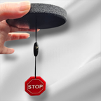 Laser Lens Cap for ComMarker Omni 1 (5W UV Galvo) and Other Compatible Lenses – 3D Printed PETG Safety Cover with STOP Sign Charm