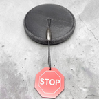 Laser Lens Cap for ComMarker Omni 1 (5W UV Galvo) and Other Compatible Lenses – 3D Printed PETG Safety Cover with STOP Sign Charm