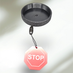 Laser Lens Cap for ComMarker B4 60w Galvo Fiber Lens and Other Compatible Lenses – 3D Printed PETG Safety Cover with STOP Sign Charm
