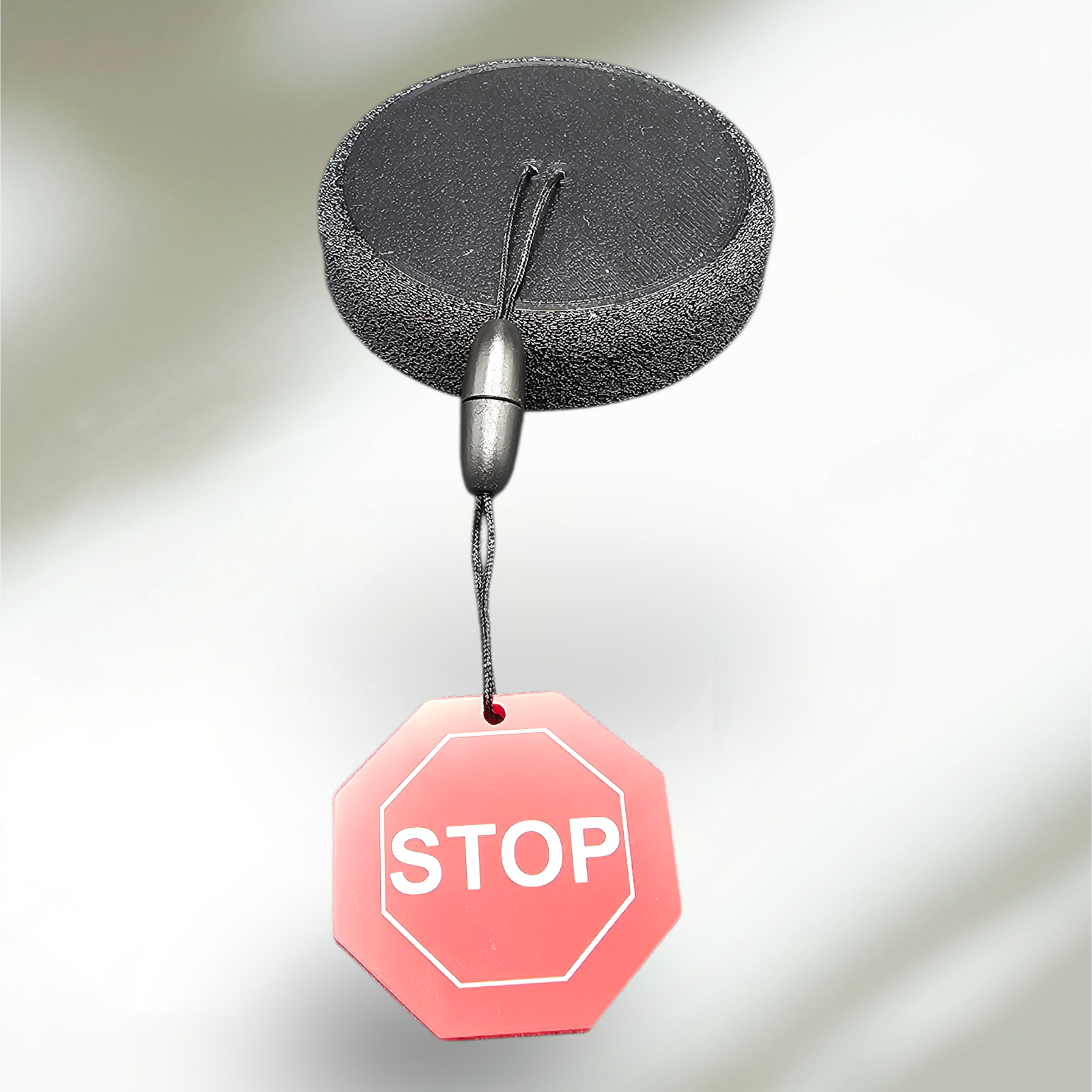 Laser Lens Cap for ComMarker B4 60w Galvo Fiber Lens and Other Compatible Lenses – 3D Printed PETG Safety Cover with STOP Sign Charm