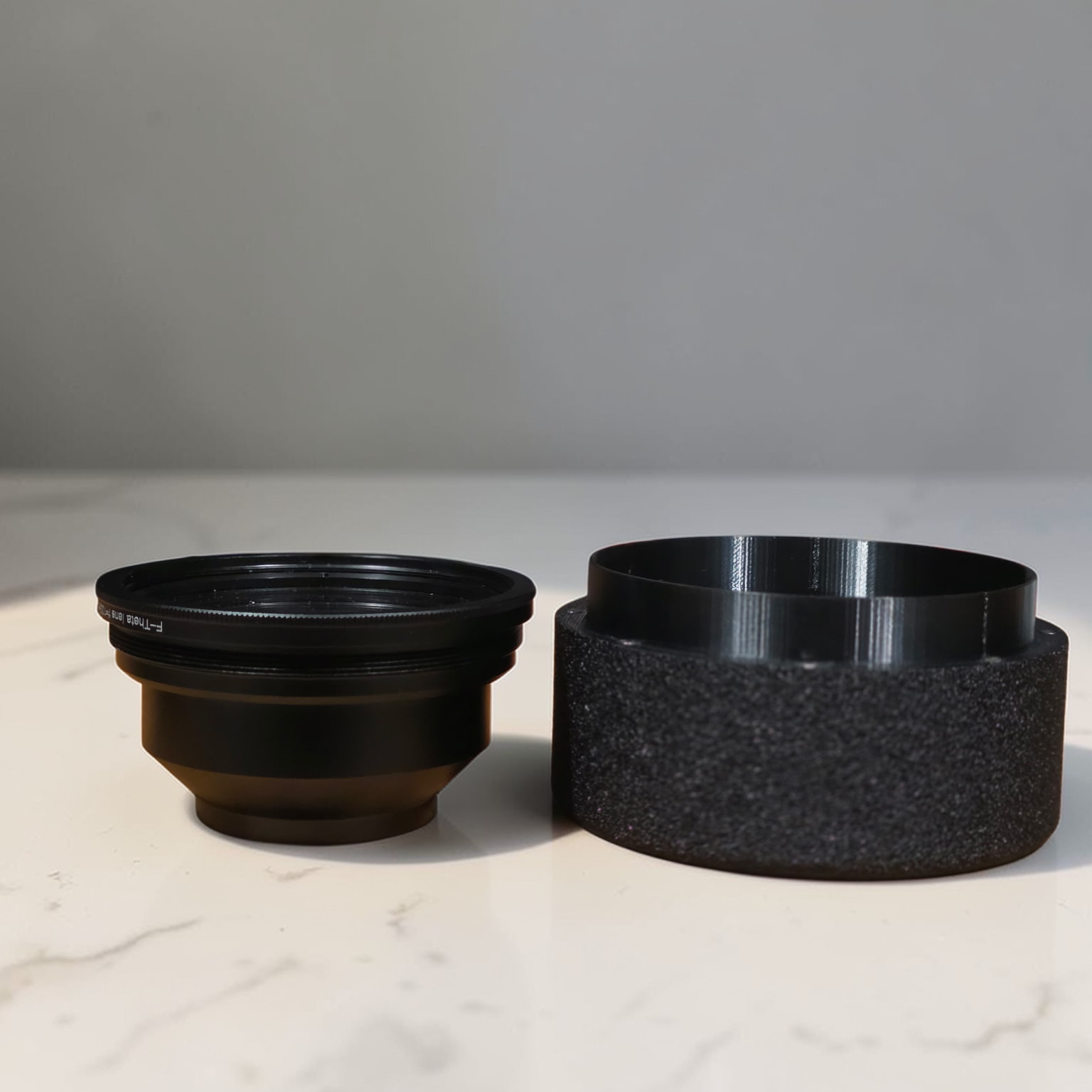Laser Lens Storage Case – Magnetic Closure, 3D Printed Durable PETG:  Designed After Commarker  Omni 1 5W UV Laser