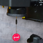 Laser Lens Cap for ComMarker Omni 1 (5W UV Galvo) and Other Compatible Lenses – 3D Printed PETG Safety Cover with STOP Sign Charm