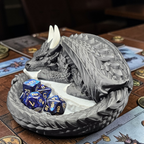 Sleeping Dragon Dice Holder – Nap Twenty - D and D/Tabletop Gaming Accessory - Gift for RPG Gamers - 3D Printed