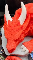 Sleeping Dragon Dice Holder – Nap Twenty - D and D/Tabletop Gaming Accessory - Gift for RPG Gamers - 3D Printed