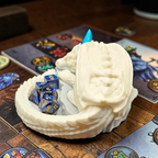 Sleeping Dragon Dice Holder – Nap Twenty - D and D/Tabletop Gaming Accessory - Gift for RPG Gamers - 3D Printed