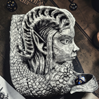 Elven Dice Tower & Drink Holder – 3D Printed PETG - Infernal Gambit