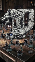 Dragon/Castle Dice Tower & Drink Holder - 3D Printed PETG