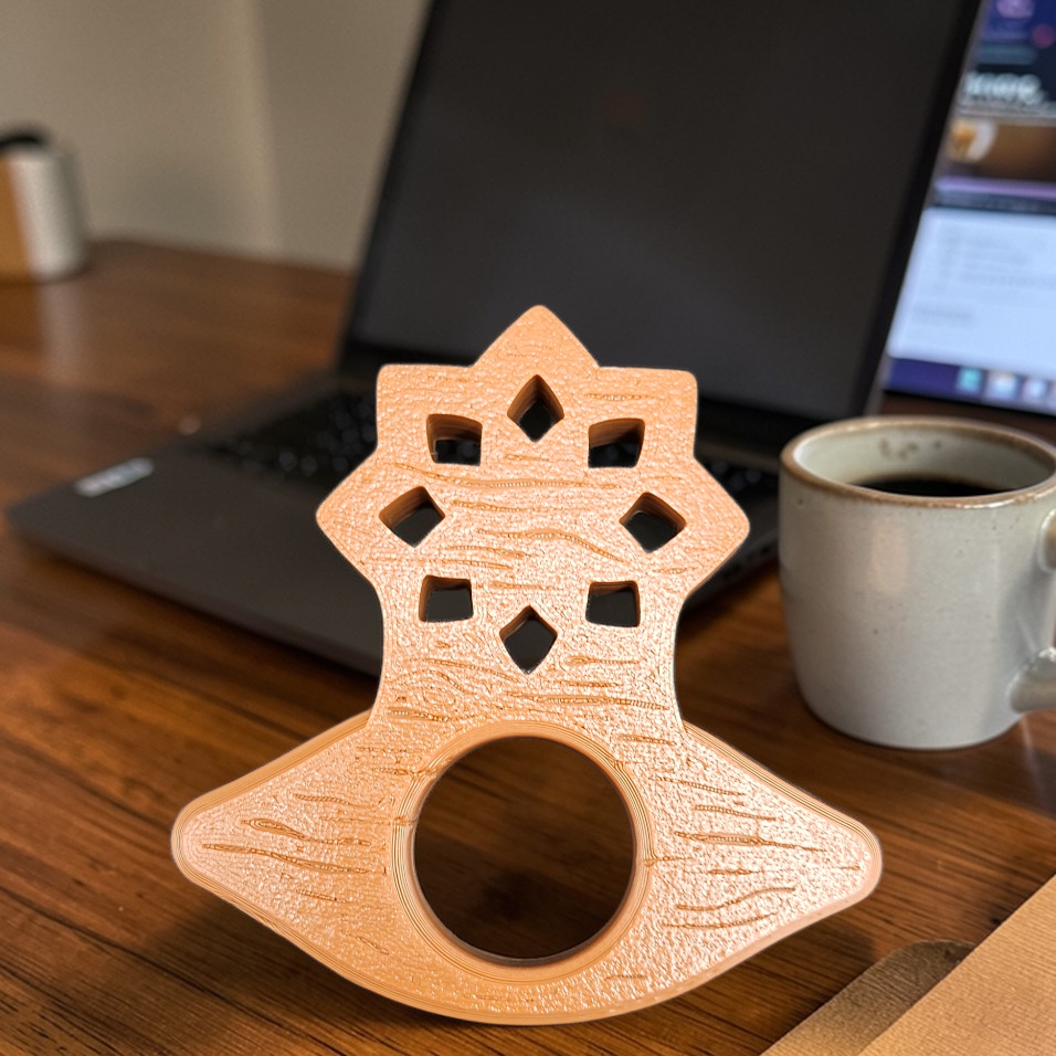 Mark of Wisdom 3D Printed Page Holder - 3D Printed