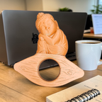 Buddha Page Holder - Touch of Enlightenment Page Holder - 3D Printed
