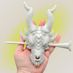 Bone Dragon Skull Hair Pin - 3D Printed
