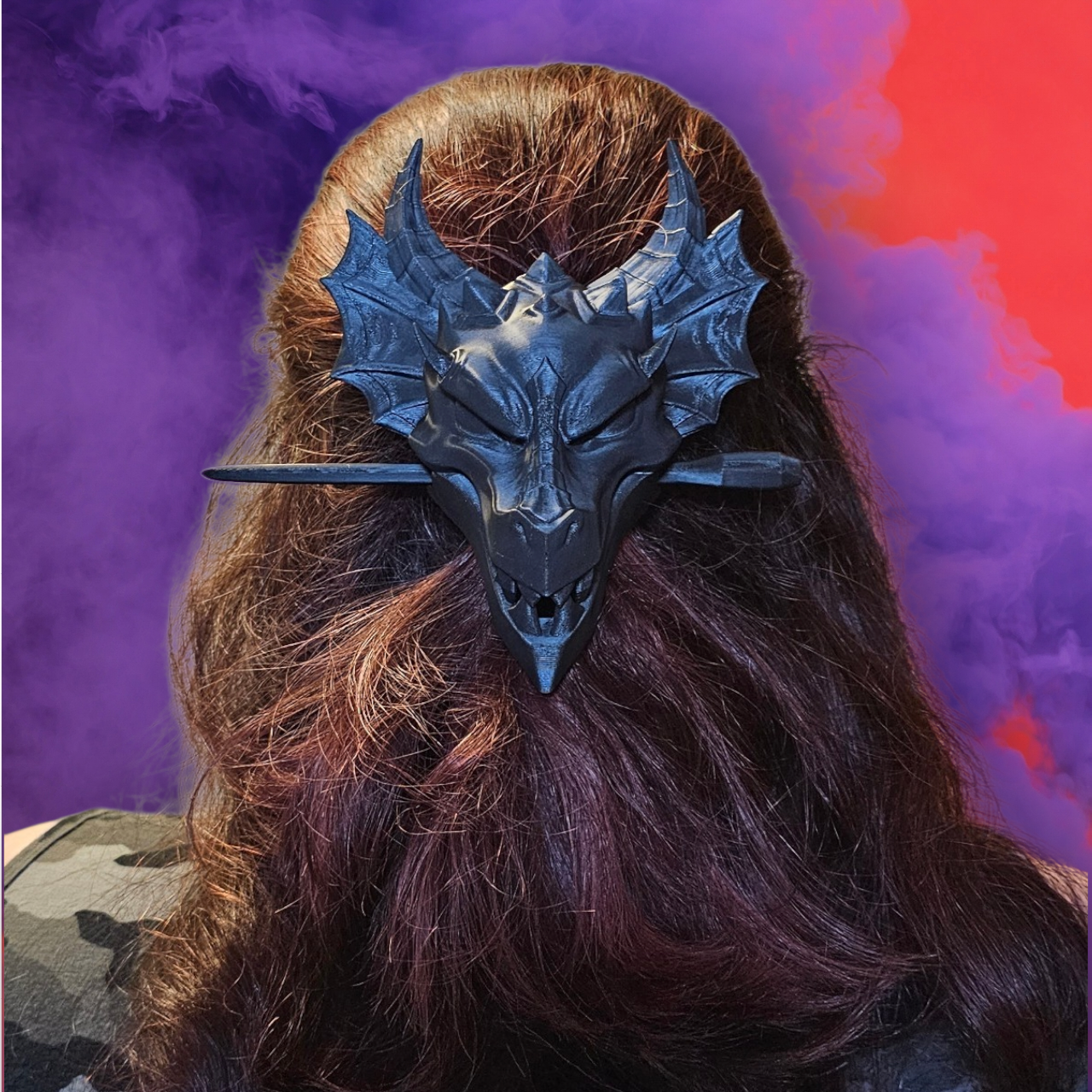 Dragon Relic Hair Pin - 3D Printed
