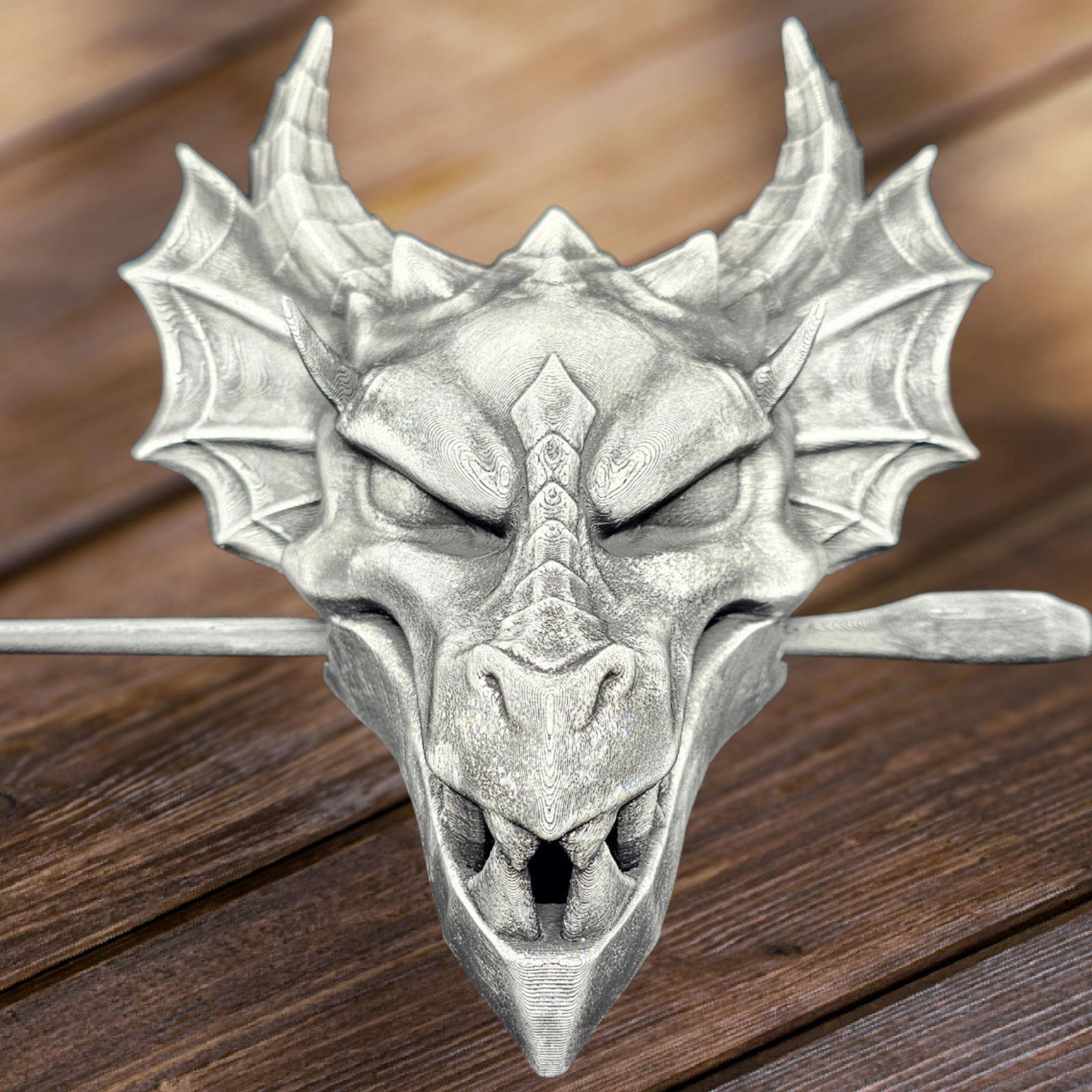 Dragon Relic Hair Pin - 3D Printed
