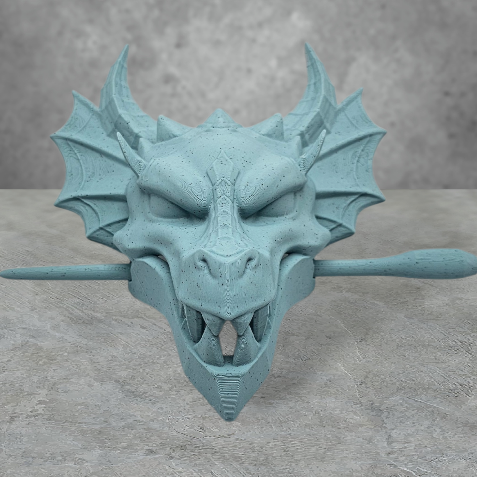 Dragon Relic Hair Pin - 3D Printed