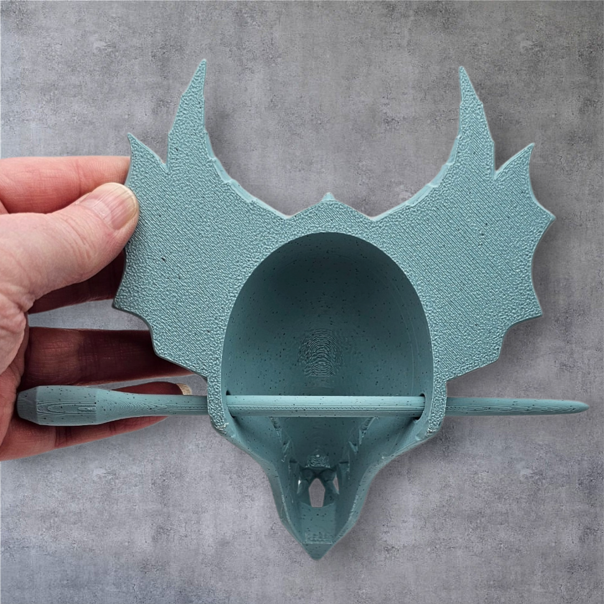 Dragon Relic Hair Pin - 3D Printed