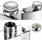 Personalized Groomsman/Best Man Flask - Stainless Steel 6oz