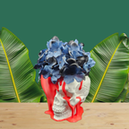 Dual-Sided Skull & Heart Planter | 3D Printed PETG - Love and Decay