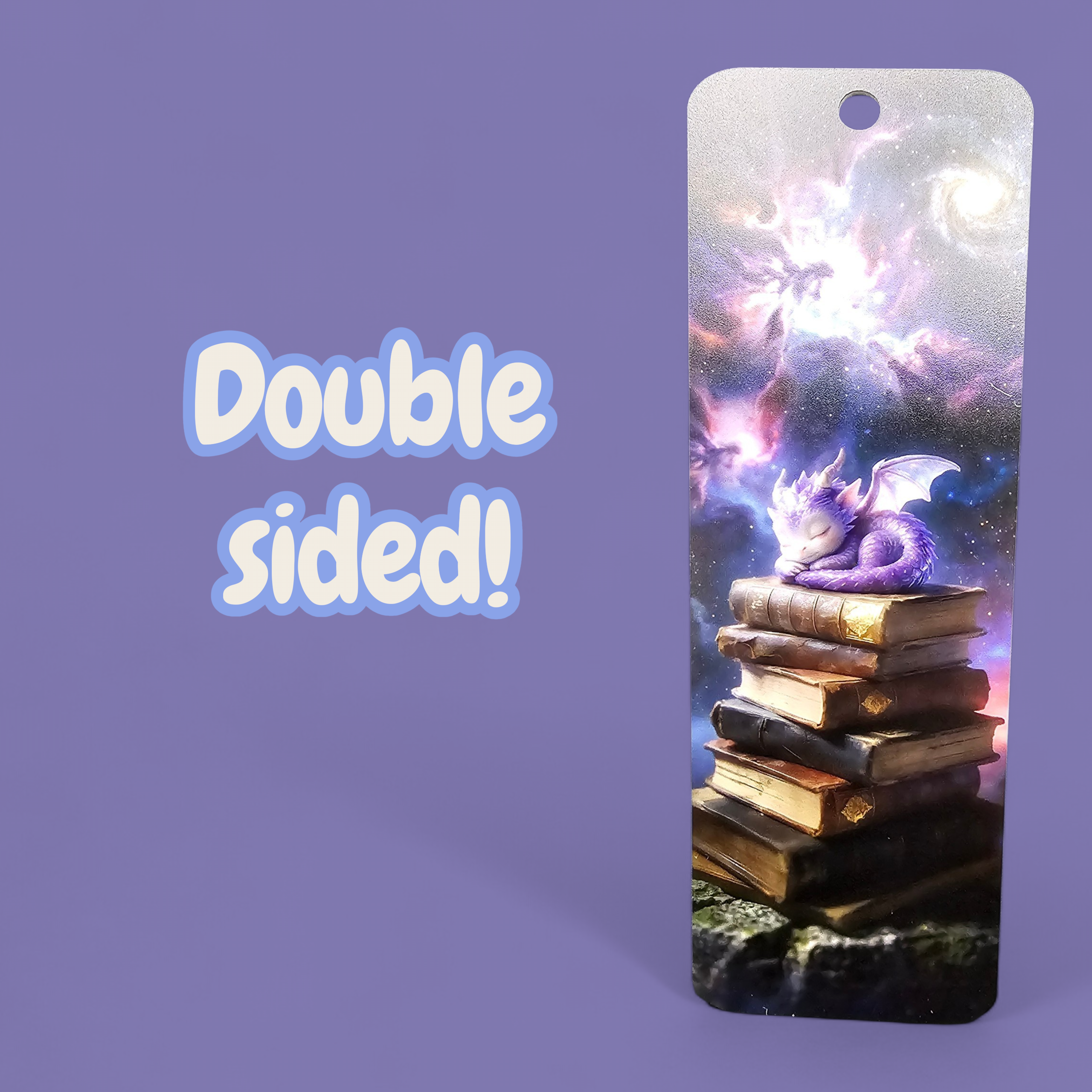 Premium Acrylic Bookmark | Choose from Stock Designs | UV Printed with Tassel
