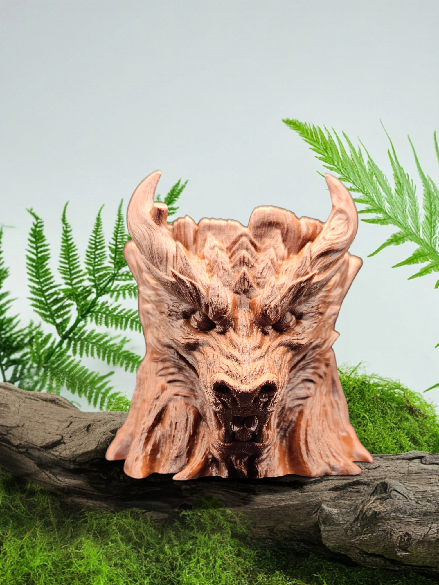 Dragon Stump PETG Planter – Mythical Multi-Use Organizer