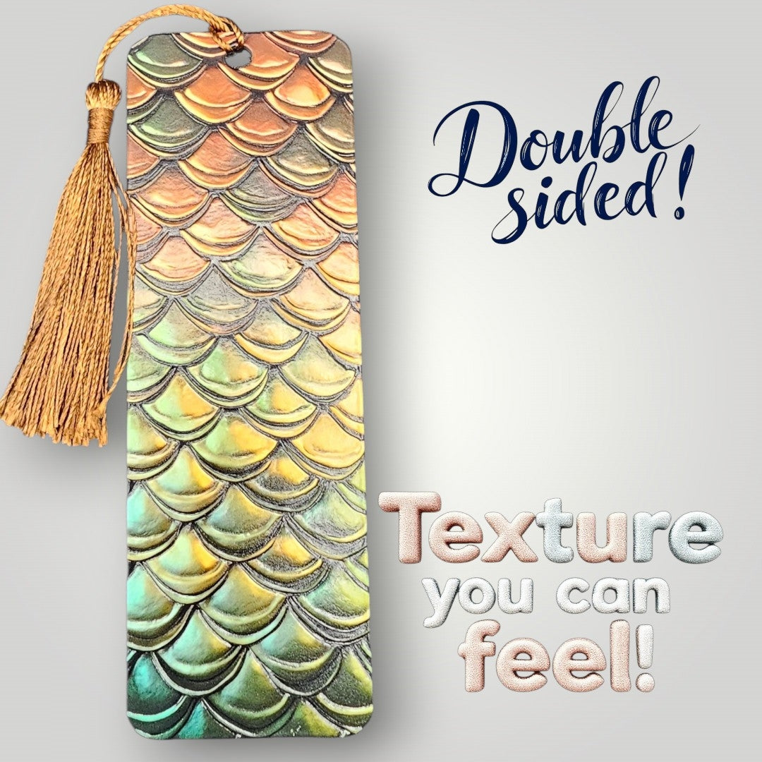 Premium Acrylic Bookmark | Choose from Stock Designs | UV Printed with Tassel