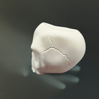 Angry Skull Planter - 3D Printed