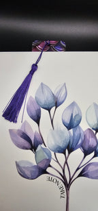 Premium Acrylic Bookmark | Choose from Stock Designs | UV Printed with Tassel