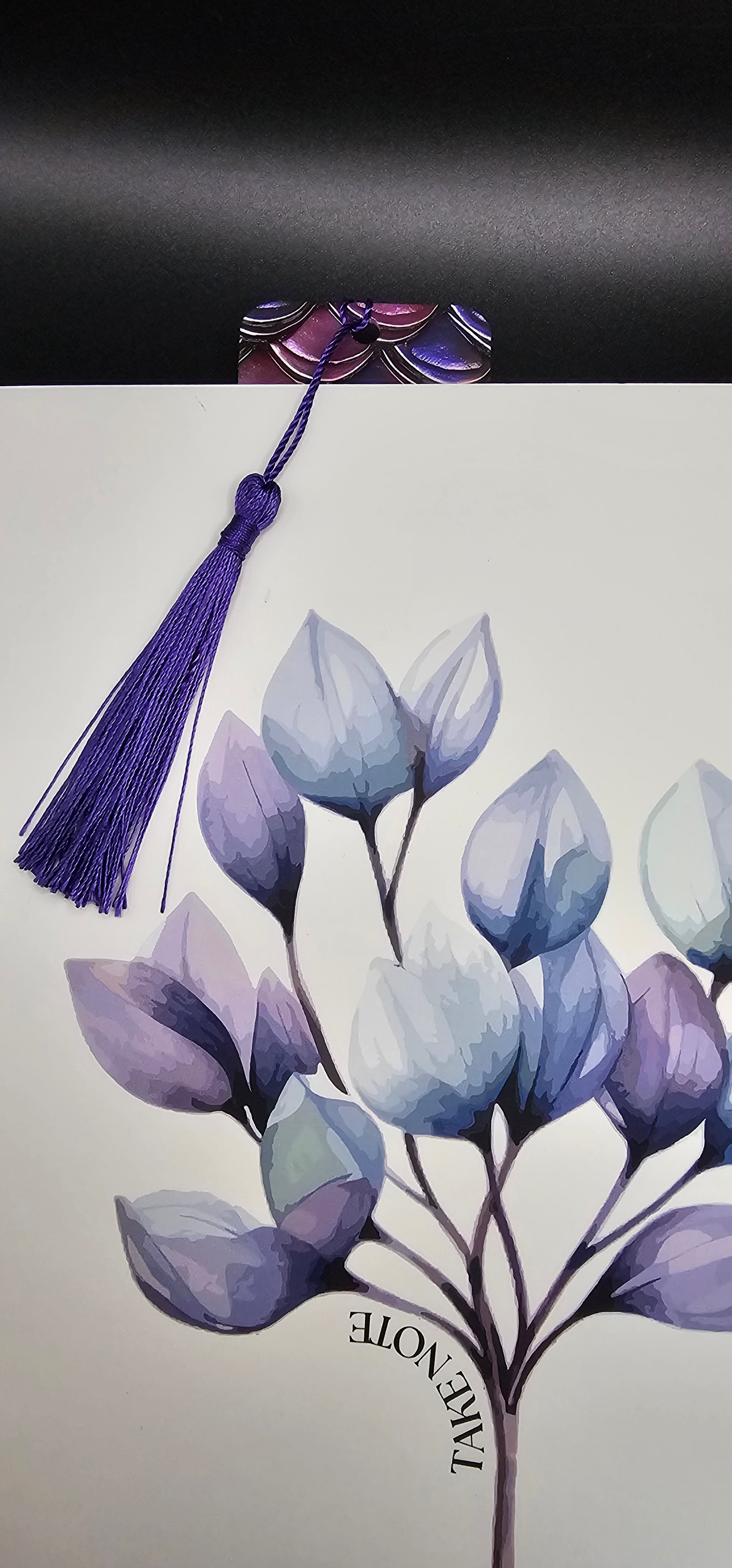 Premium Acrylic Bookmark | Choose from Stock Designs | UV Printed with Tassel