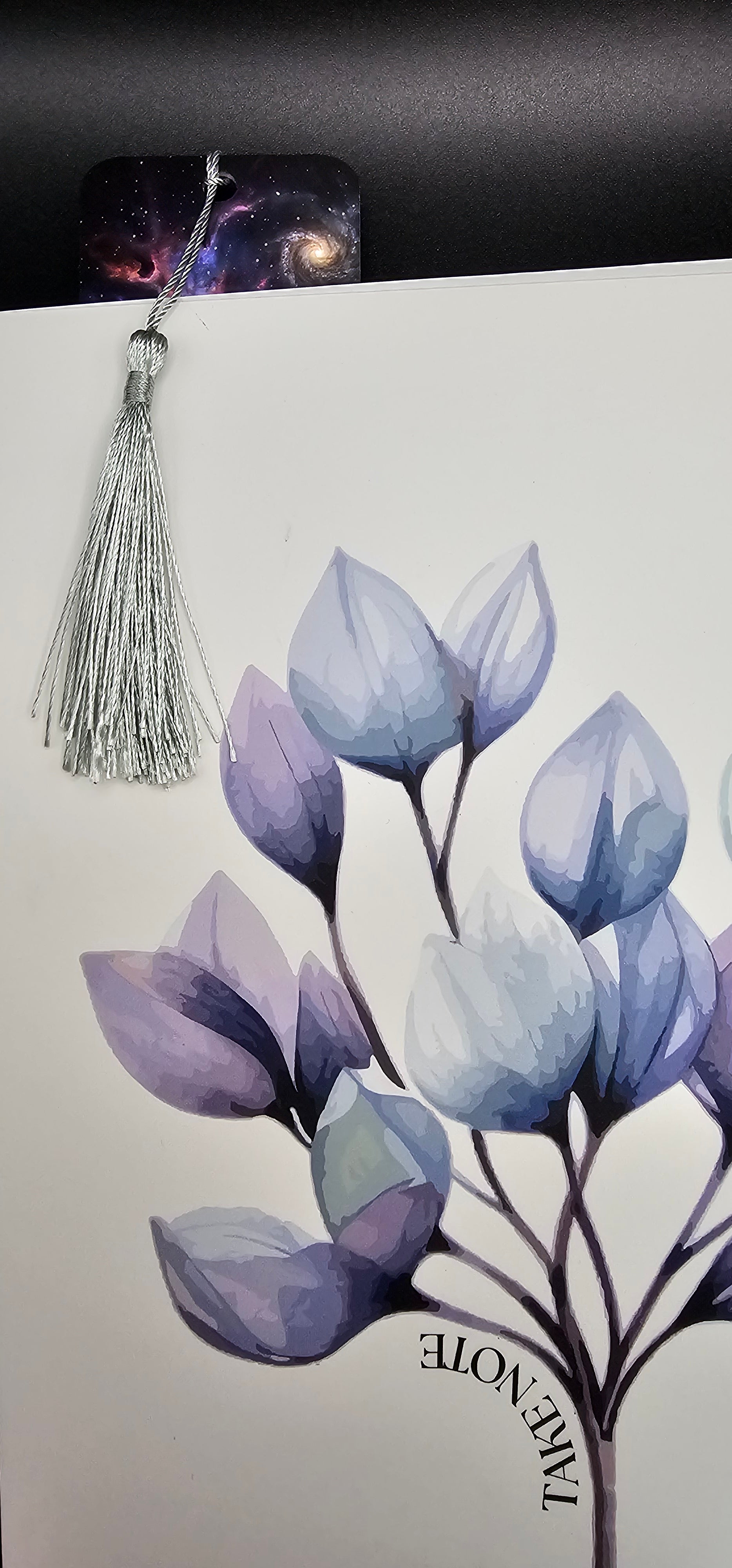 Premium Acrylic Bookmark | Choose from Stock Designs | UV Printed with Tassel