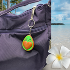 Avocado Heart Fidget Clicker Keychain - 3D Printed