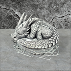 Magnetic Dragon Paperclip Holder - 3D Printed