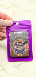 USA 250th Anniversary Bottle Opener Card - Stainless Steel Wallet Size