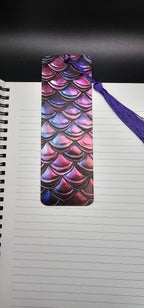 Premium Acrylic Bookmark | Choose from Stock Designs | UV Printed with Tassel
