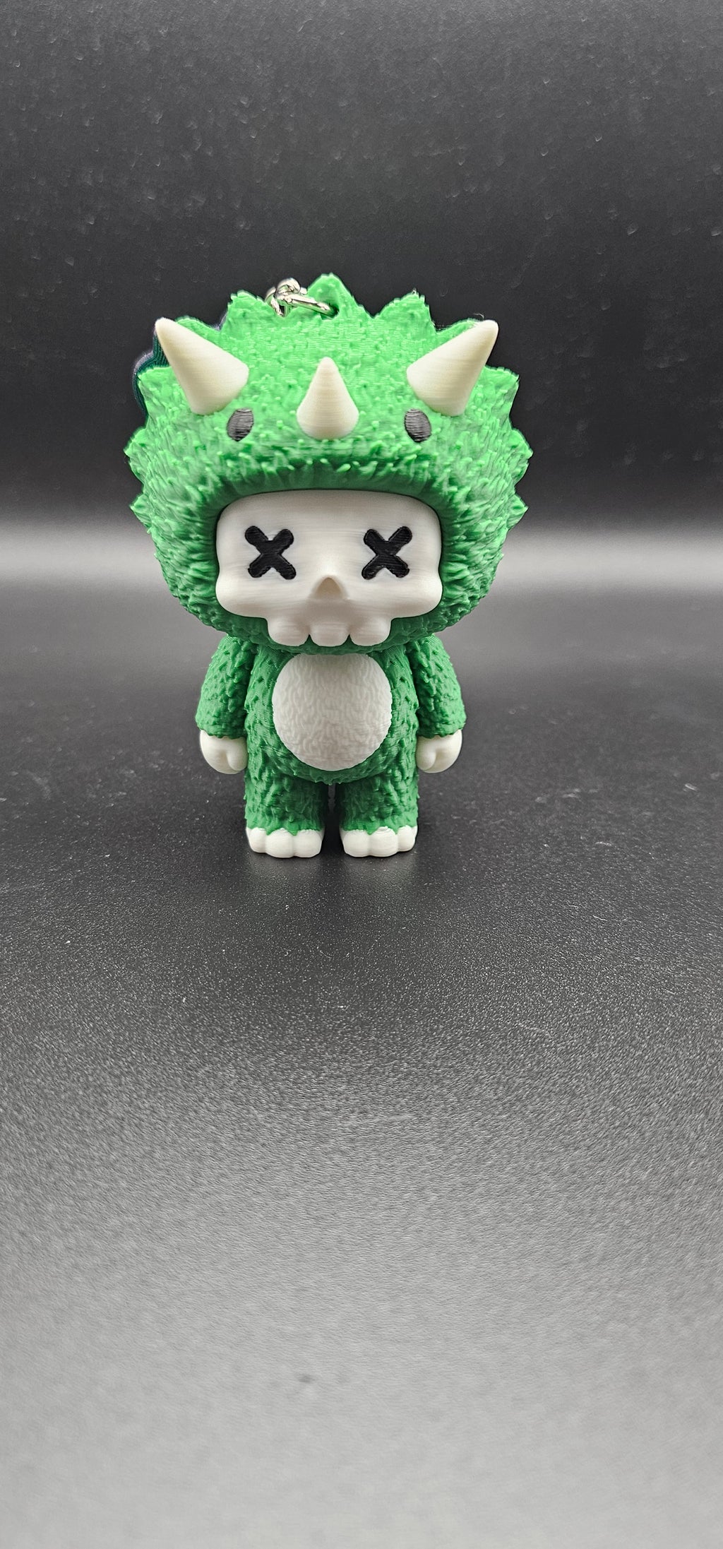 Skeleton in Triceratops/Dinosaur Pajamas/Halloween Costume, Trixi the Skubbie - 3D Printed