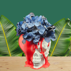 Dual-Sided Skull & Heart Planter | 3D Printed PETG - Love and Decay
