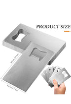 Custom Printed Bottle Opener Card - Personalized Wallet Size | Upload Your Own Image