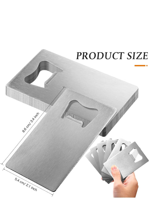 Custom Printed Bottle Opener Card - Personalized Wallet Size | Upload Your Own Image