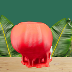 Dual-Sided Skull & Heart Planter | 3D Printed PETG - Love and Decay