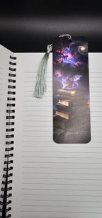 Premium Acrylic Bookmark | Choose from Stock Designs | UV Printed with Tassel