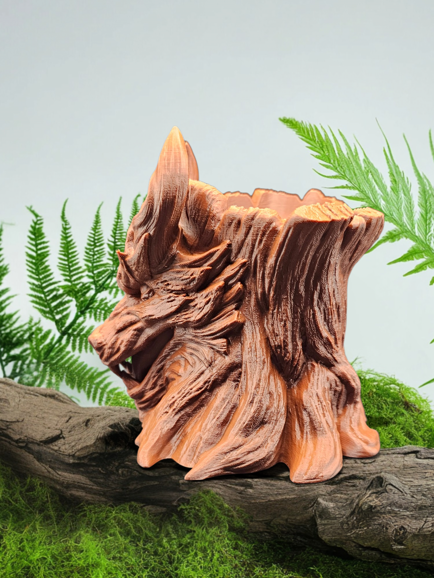 Dragon Stump PETG Planter – Mythical Multi-Use Organizer