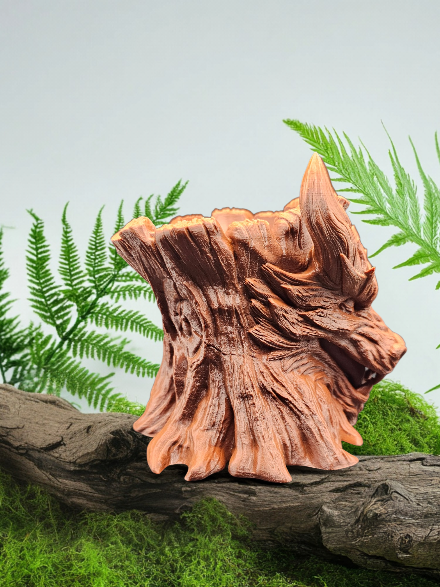Dragon Stump PETG Planter – Mythical Multi-Use Organizer