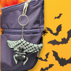 Bat Fidget Keychain - 3D Printed Flexi Pet