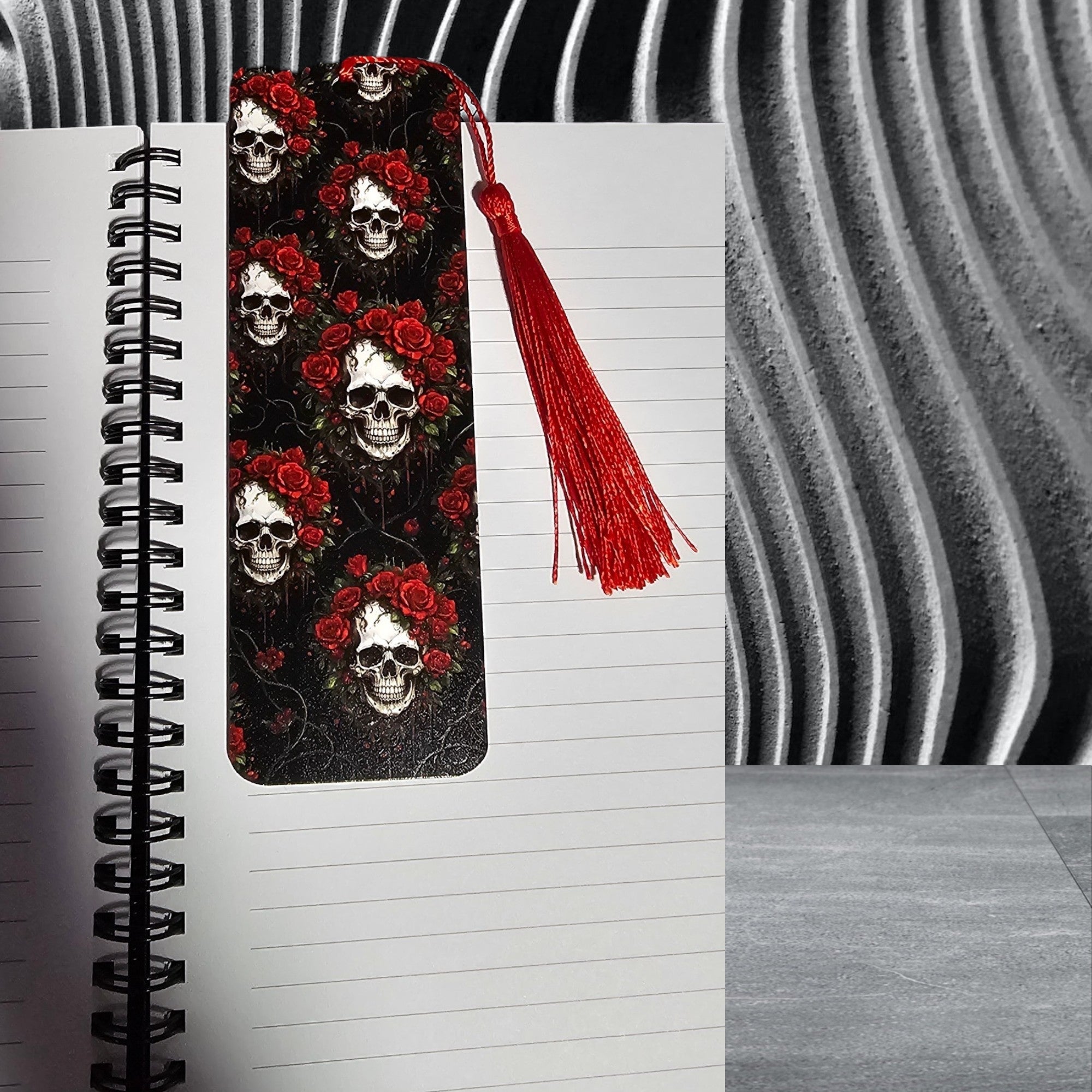 Acrylic Bookmark | 2"x6" | Choose from Stock Designs & Tassel Color | UV Printed