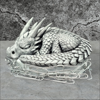 Magnetic Dragon Paperclip Holder - 3D Printed